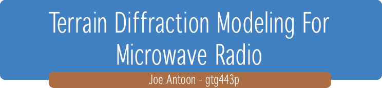 Terrain Diffraction Modeling For Microwave Radio