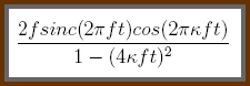 Root Raised Cosine