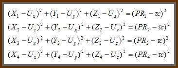 Ranging equatios