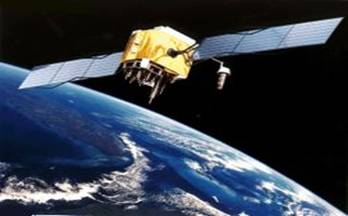 GPS satellite in orbit, image courtesy  NASA